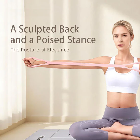 Sculpt Your Dream Body with Figure 8 Resistance Bands – Premium Silicone Fitness Bands for Women