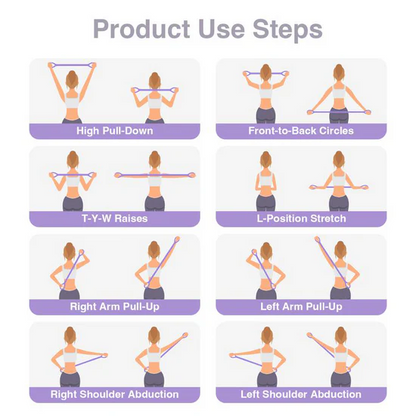 Sculpt Your Dream Body with Figure 8 Resistance Bands – Premium Silicone Fitness Bands for Women
